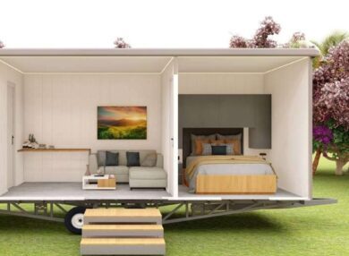 Goosmart tinyhouse 1+1 iç yerleşim